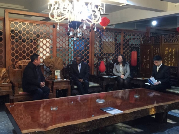 埃塞俄比亚驻重庆总领事访问汇源集团
